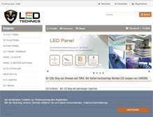 Tablet Screenshot of ledmeile.de